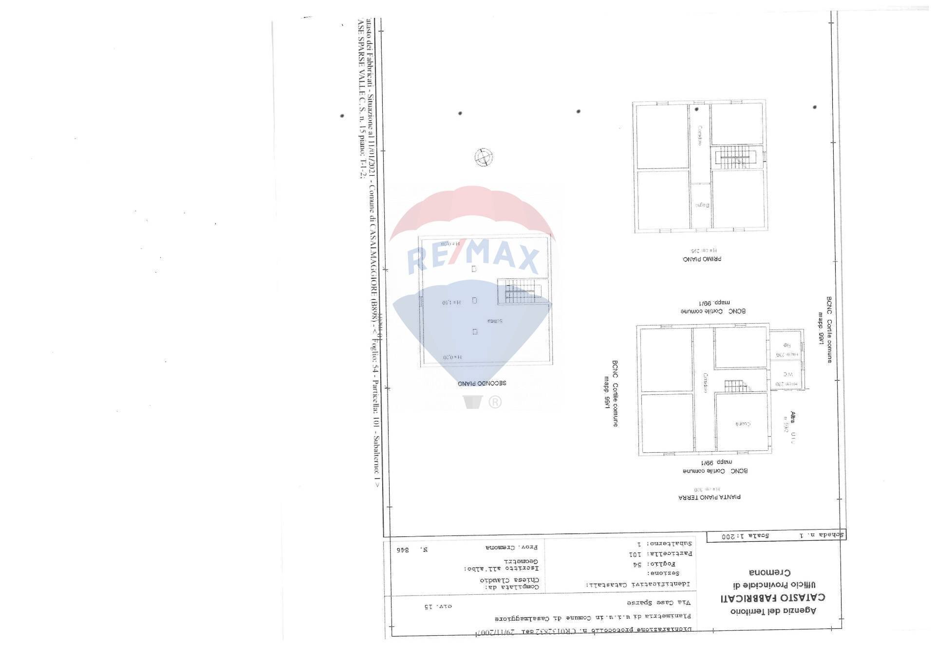 Pianta 2D - Rustico Via Case Sparse
 
15, Casalmaggiore - planimetria 1