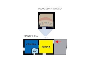 Pianta 2D - Rustico Contrada  Giuprino, Felitto - foto 17