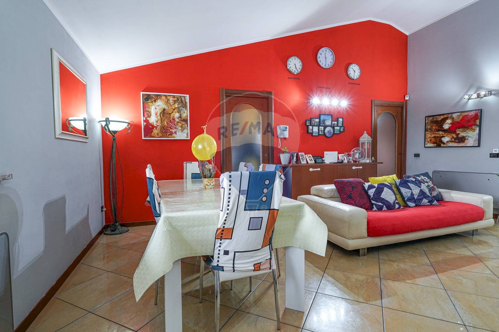 Sala da pranzo - Attico Via Resiga
14, Caravaggio - foto 3