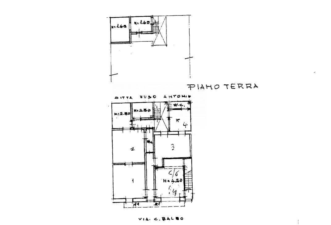 Foto 21 - Casa indipendente Via Cesare Balbo
 
19, Cutrofiano - planimetria 1
