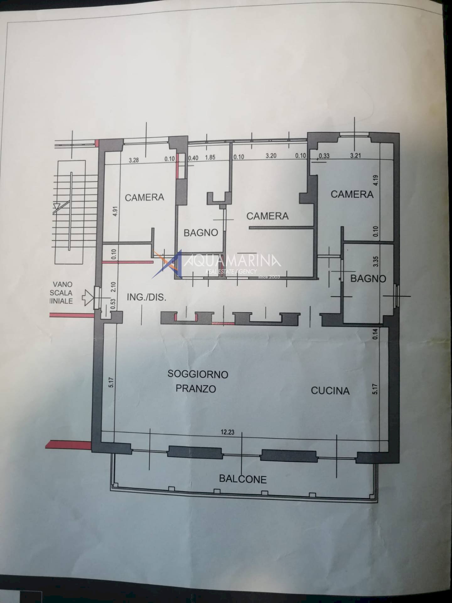 Foto 11 - Quadrilocale Sanremo - planimetria 1