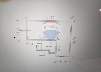Pianta 2D - Rustico Via Ettore fieramosca
 
242, Ragusa - foto 16