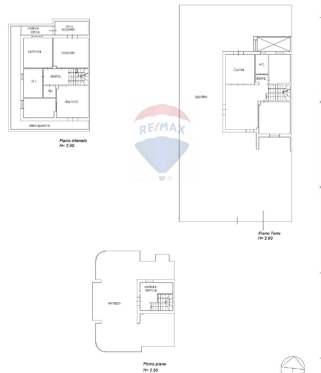 Pianta 2D - Villa Via Vienna
 
18/20, Casamassima - floor plans 1