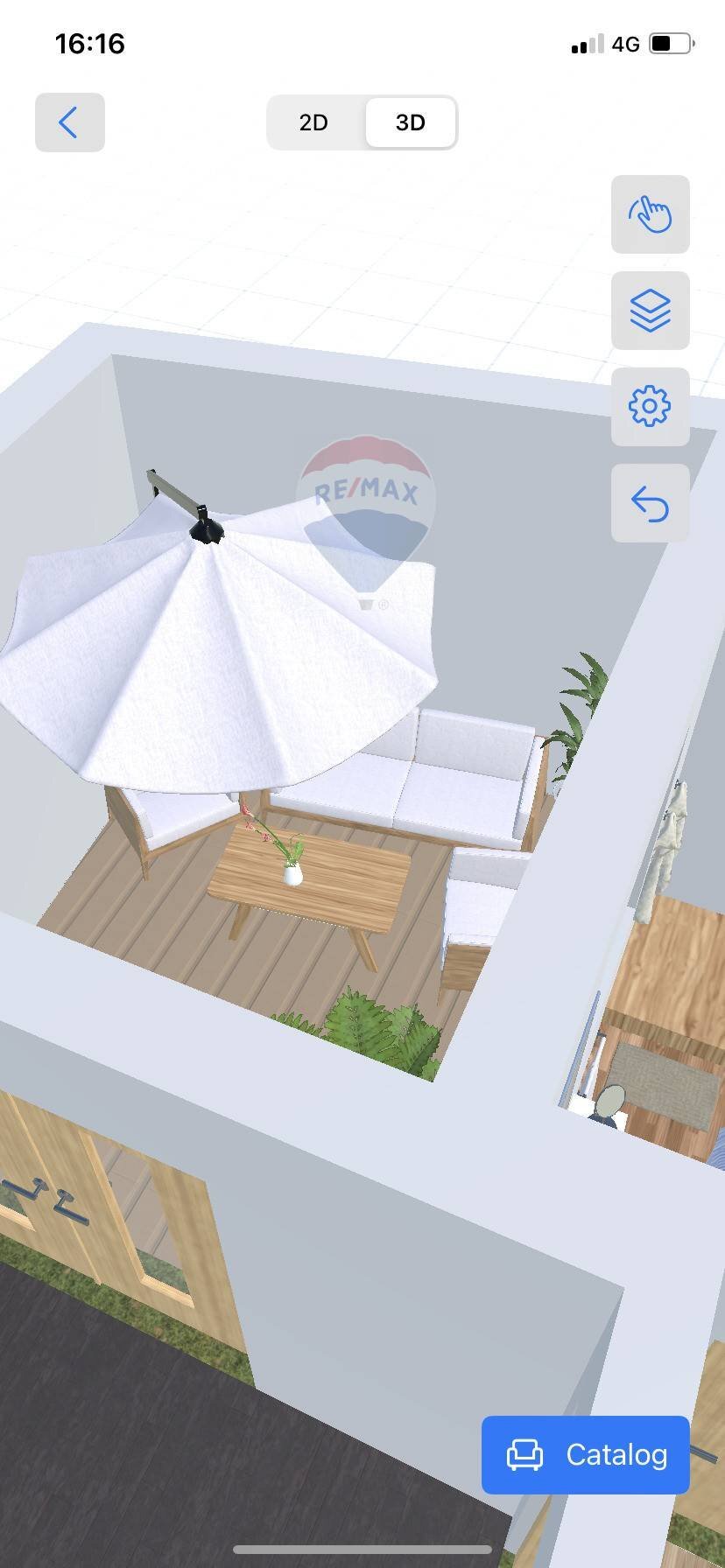 Pianta 3D - Three-room apartment Via Genova
 
20, Modugno - photo 2