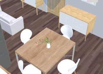 Sala da pranzo - Trilocale Via Genova
 
20, Modugno - foto 1