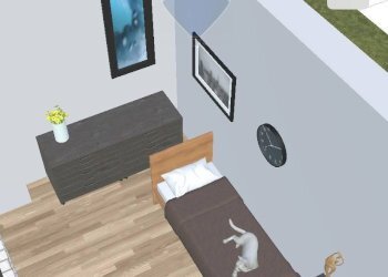 Pianta 3D - Trilocale Via Genova
 
20, Modugno - foto 3