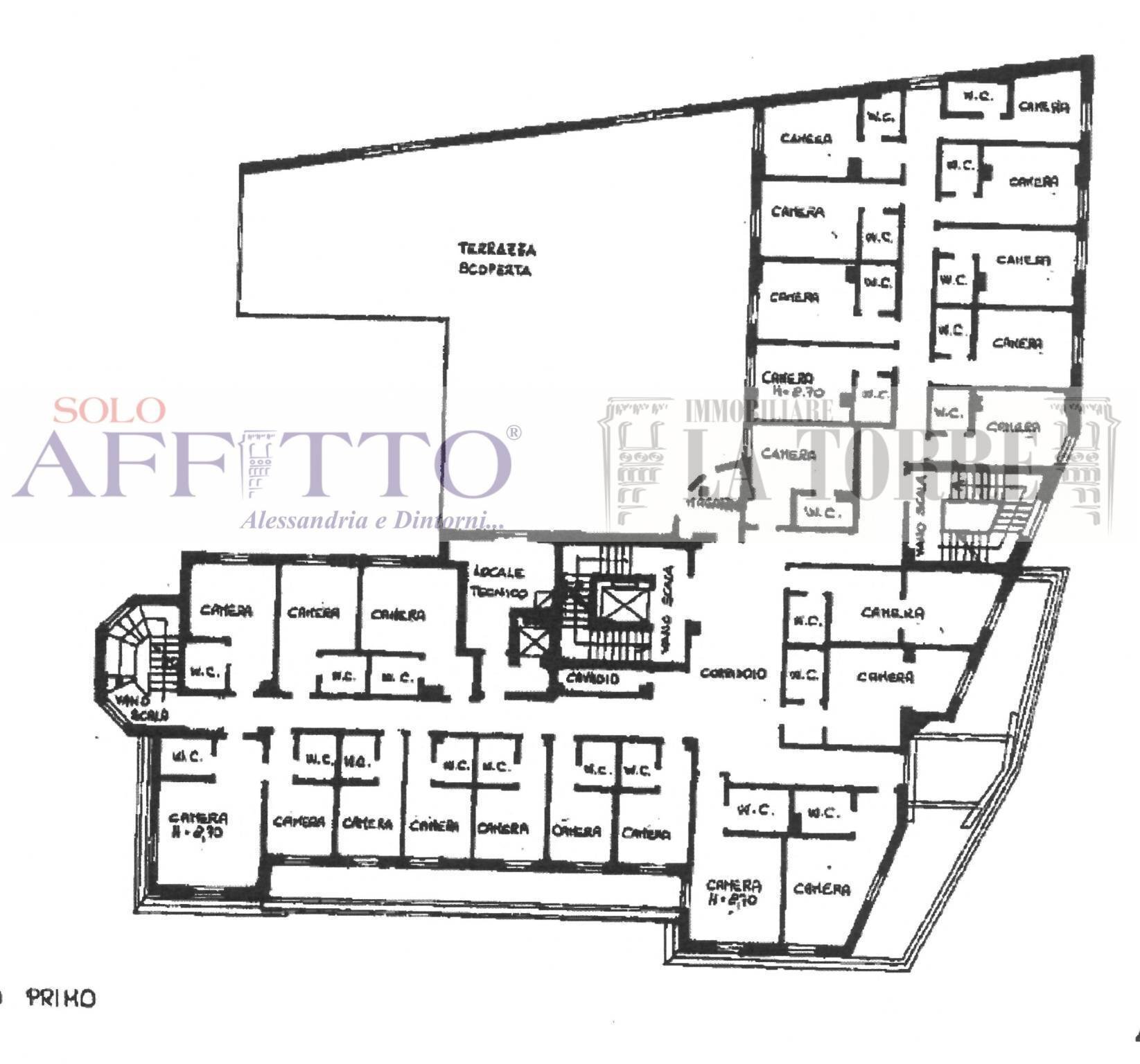 Foto 22 - Hotel Via Genova, Alessandria - floor plans 1