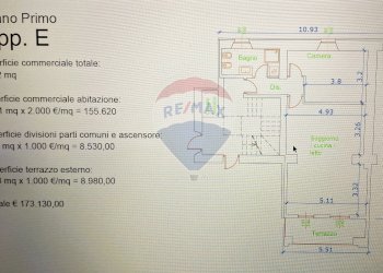 Pianta 2D - Two-room apartment via glisente, Castelletto Sopra Ticino - photo 9