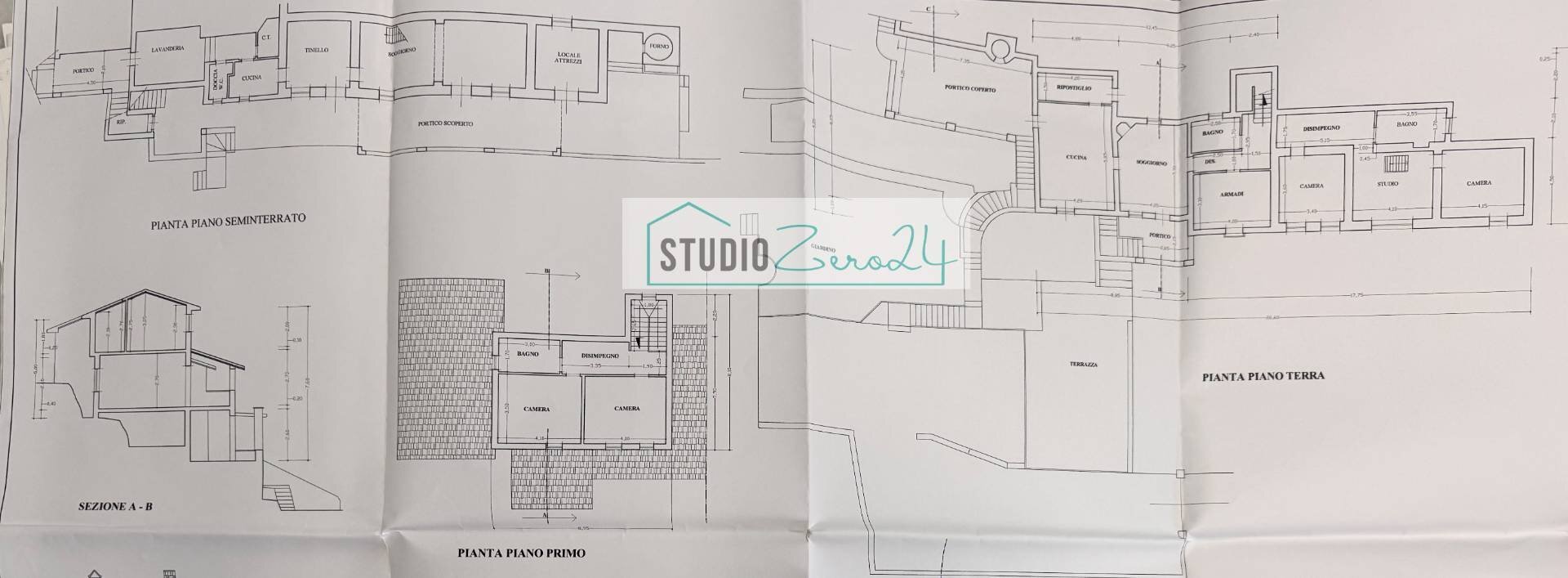 Foto 63 - Villa via guglielmo marconi, Seravezza - planimetria 1