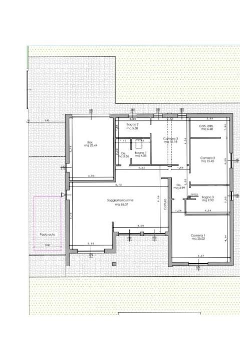 Villa via Giuseppe Mazzini, Brebbia - planimetria 1