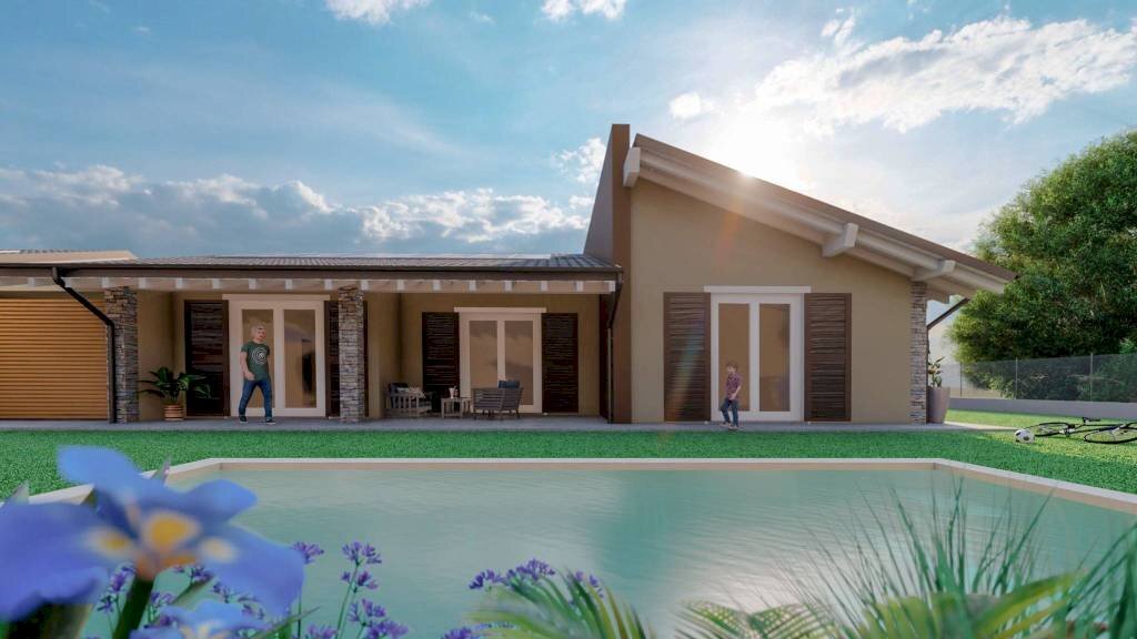 Facciata - Villa via Giuseppe Mazzini, Brebbia - foto 1