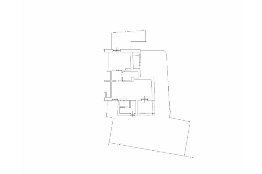 Two-room apartment Case Sparse San Pier di Canne, Chiavari - floor plans 1