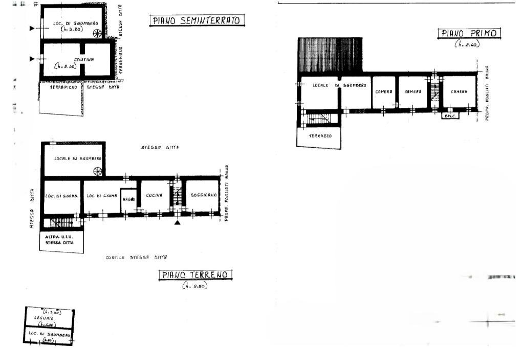 Casa indipendente Strada Giaietti, Costigliole d'Asti - planimetria 1