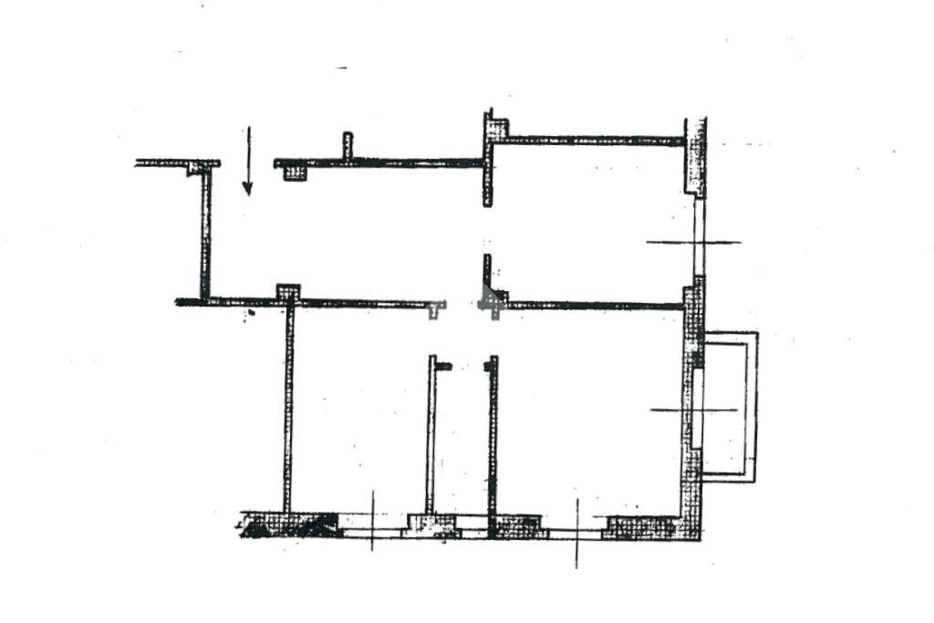 Four-room apartment Corso Sardegna, Genova (neighborhood Marassi) - floor plans 1