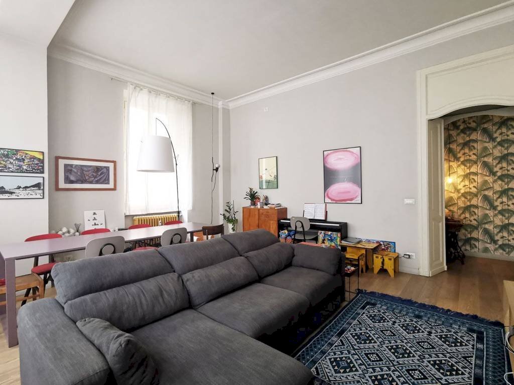 Salone - Quadrilocale via Silvio Pellico, 29, Torino (zona San Salvario) - foto 2