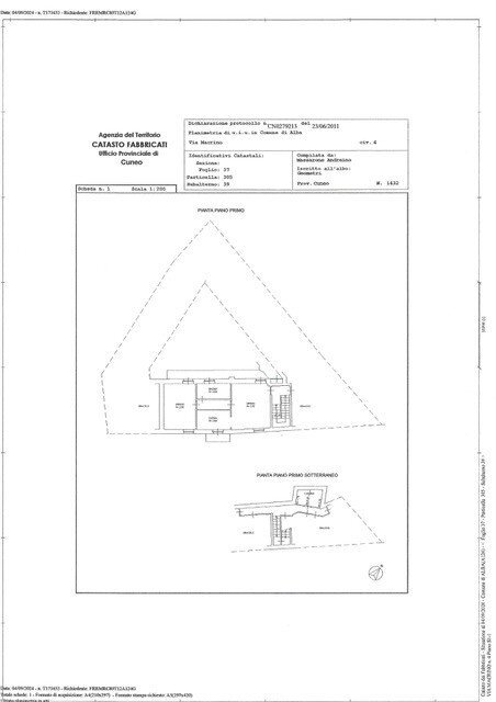Appartamento corso Europa, 70, Alba - planimetria 1