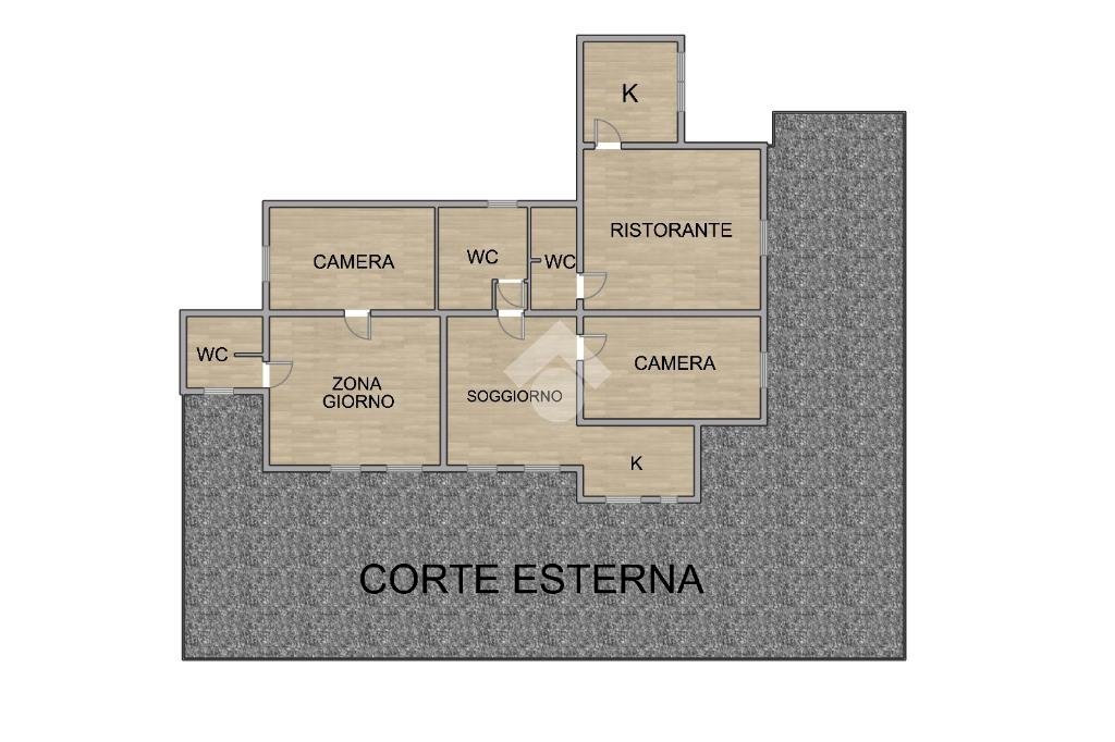 Villa Localita' Beghina, Stella - floor plans 1