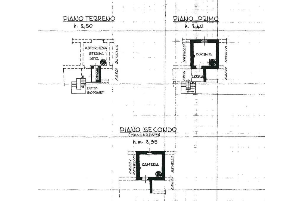 Casa semi indipendente Via Campo, Castelnuovo Nigra - planimetria 1