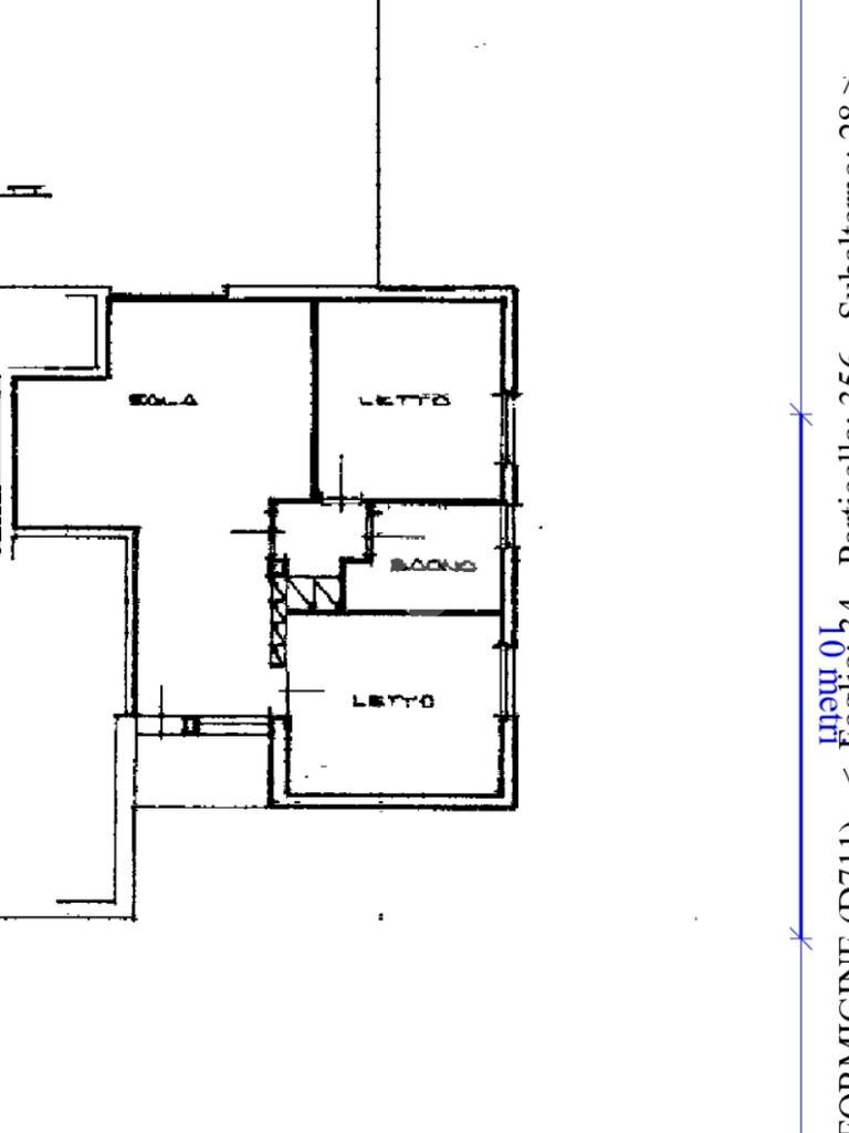 Three-room apartment Via liguria, Formigine - floor plans 1