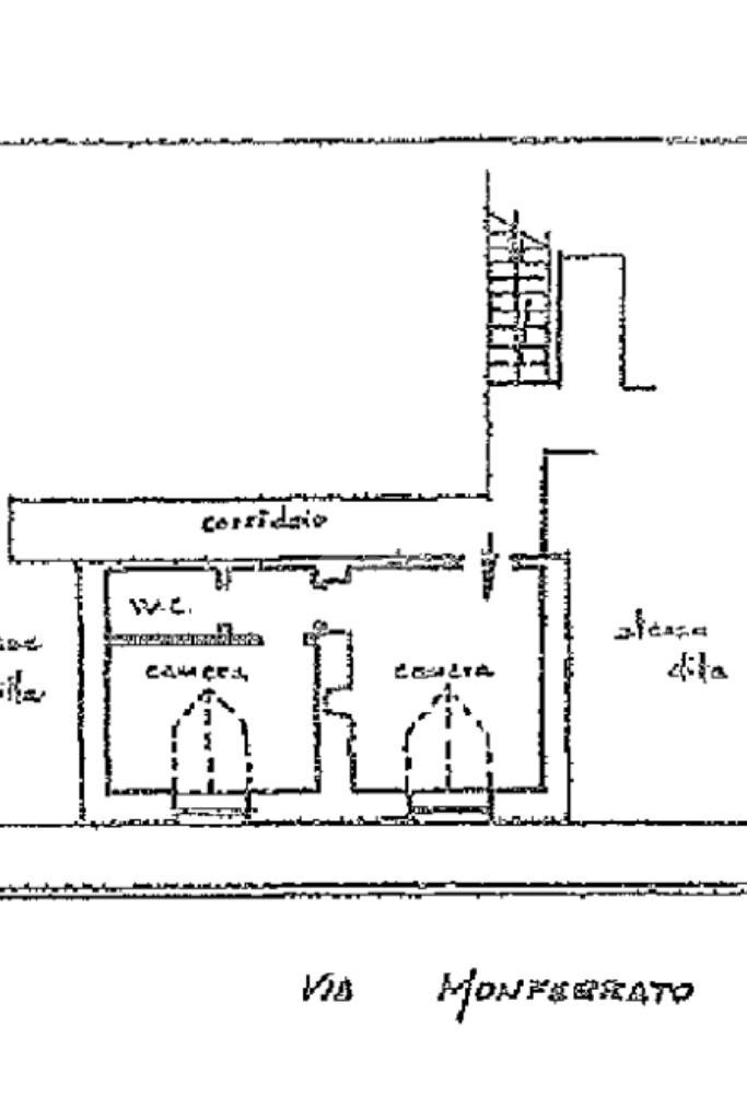 Bilocale Via Monferrato, Torino - planimetria 1