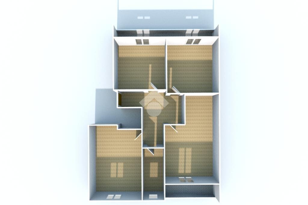 Quadrilocale Via Giovanni XXIII, Canelli - planimetria 1