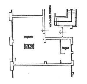 Foto 13 - Negozio Piazza delle Tessitrici, Malnate - planimetria 1