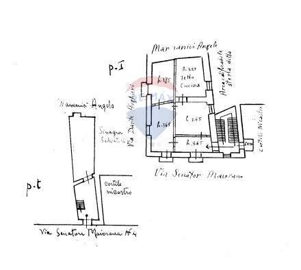 Pianta 2D - Casa indipendente Via Senatore Maiorana
 
4, Militello in Val di Catania - planimetria 1