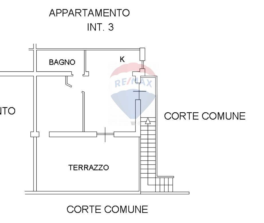 Pianta 2D - Bilocale Lungomare degli ardeatini
 
73, Ardea - planimetria 1