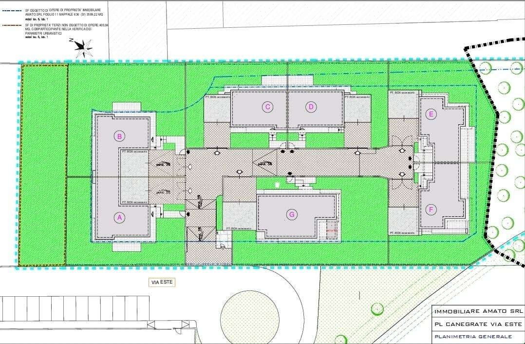 Foto 5 - Villa este, Canegrate - floor plans 1
