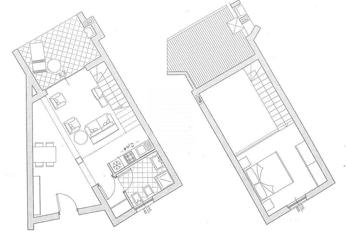 Foto 30 - Bilocale località sermana
 
1, Peschiera del Garda - planimetria 1