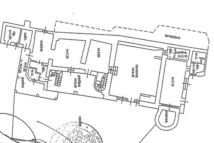 planimetria - Rustic cascina costa grande, Vigolo - floor plans 1