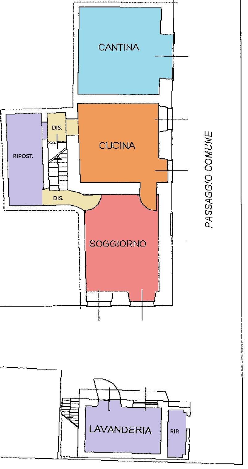 Foto 36 - Casa semi indipendente Via contorno, Gragnano Trebbiense - planimetria 1