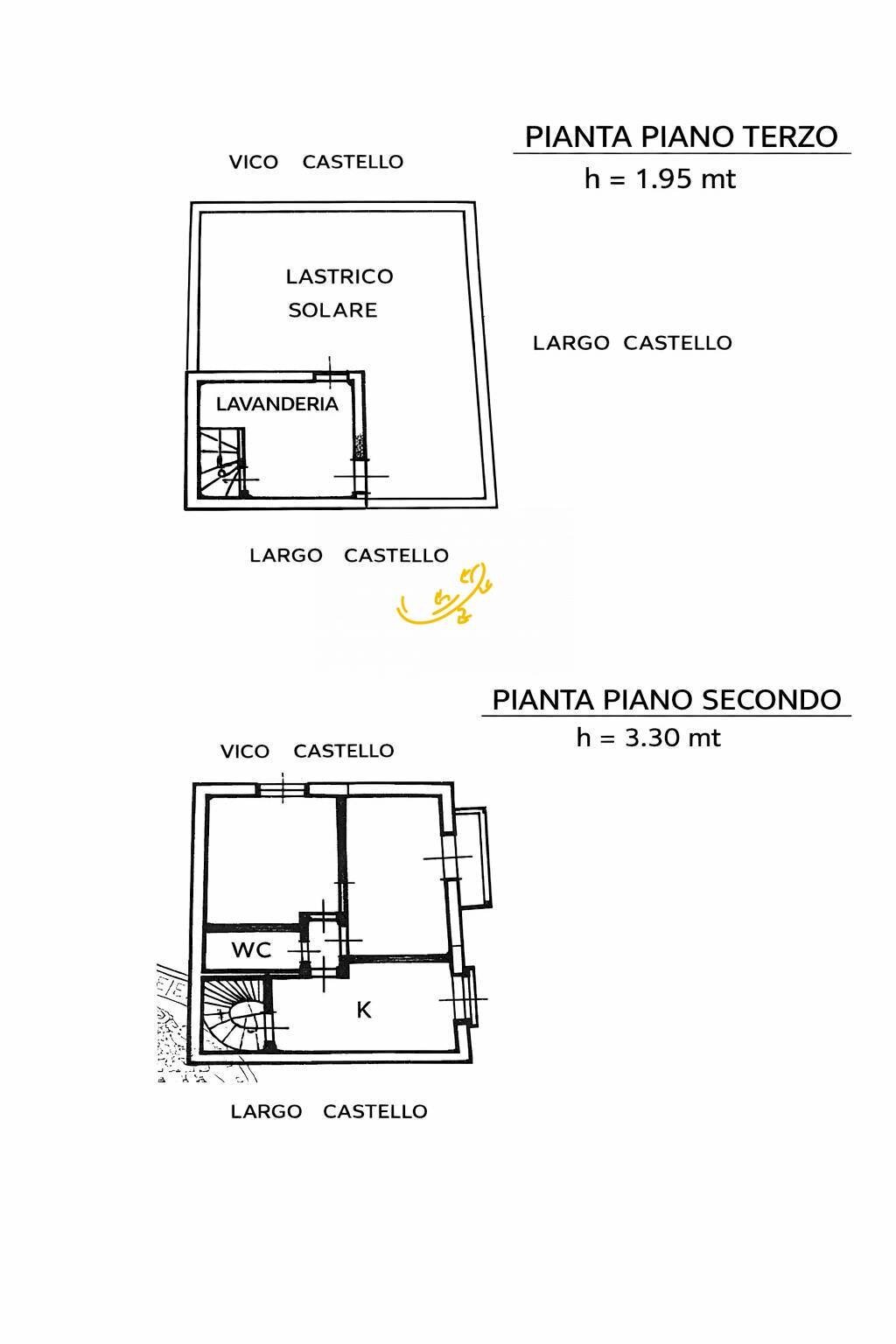 Foto 25 - Quadrilocale Largo Castello, Monopoli - planimetria 1