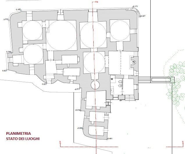 STATO DEI LUOGHI - Baita Strada Padula Cappa, Martina Franca - planimetria 1