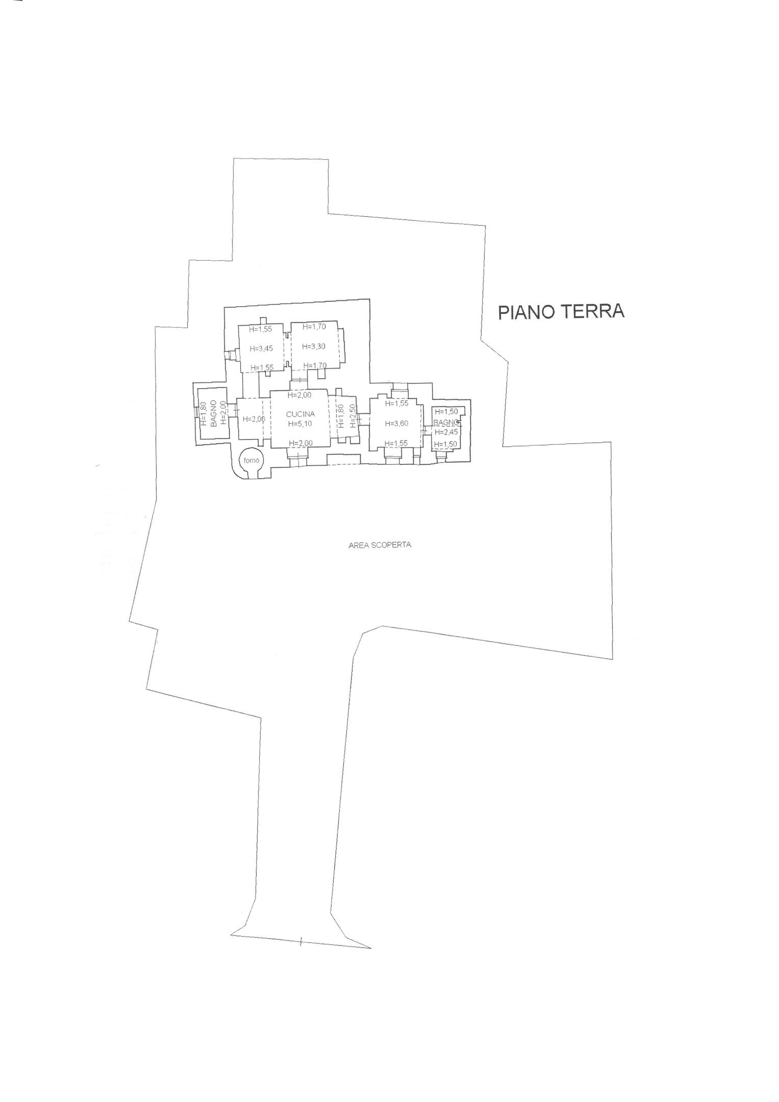 PLANIMETRIA - Baita Strada Comunale Orbo, Alberobello - planimetria 1