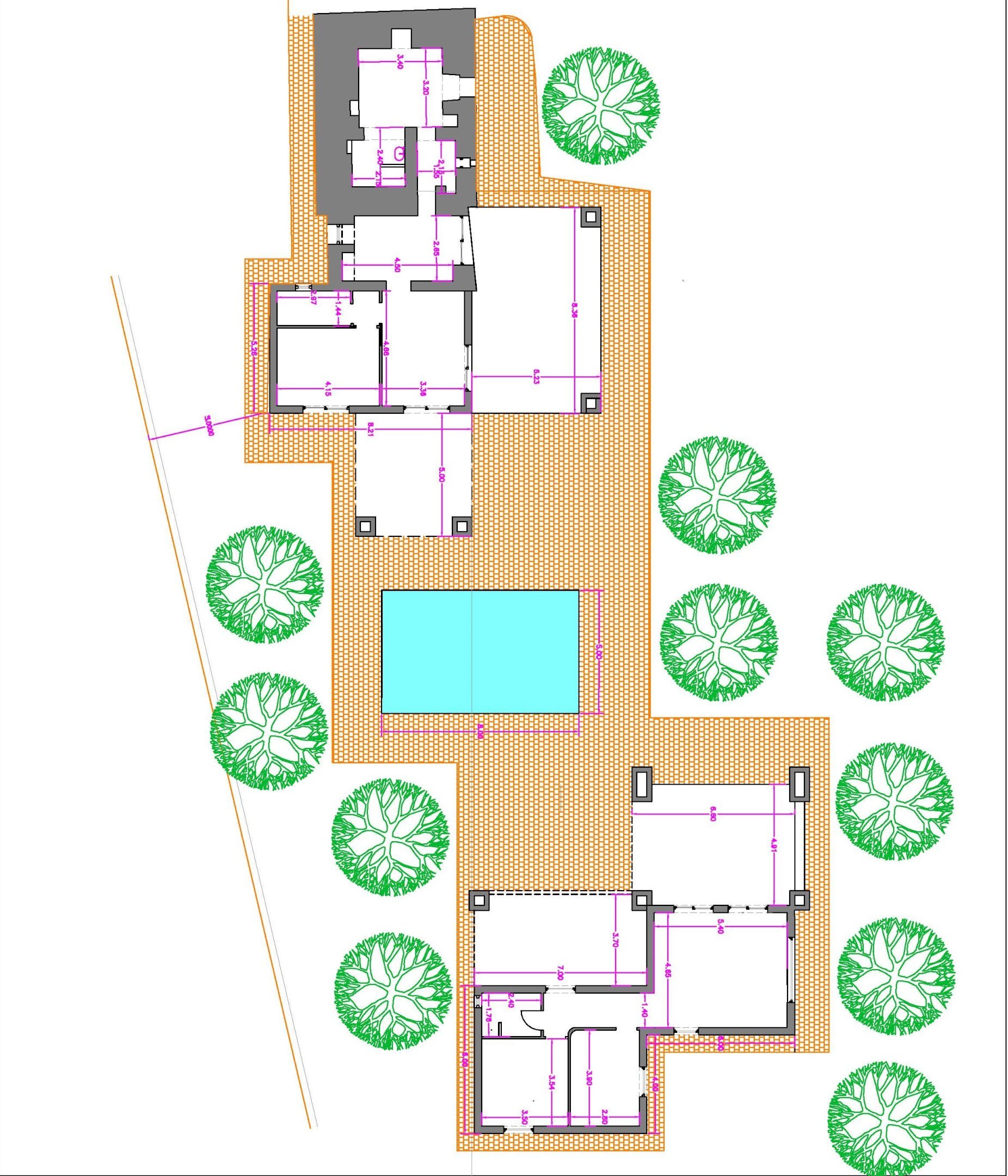 PLANIMETRIA GENERALE - Baita Contrada Giacomardo, Conversano - planimetria 1