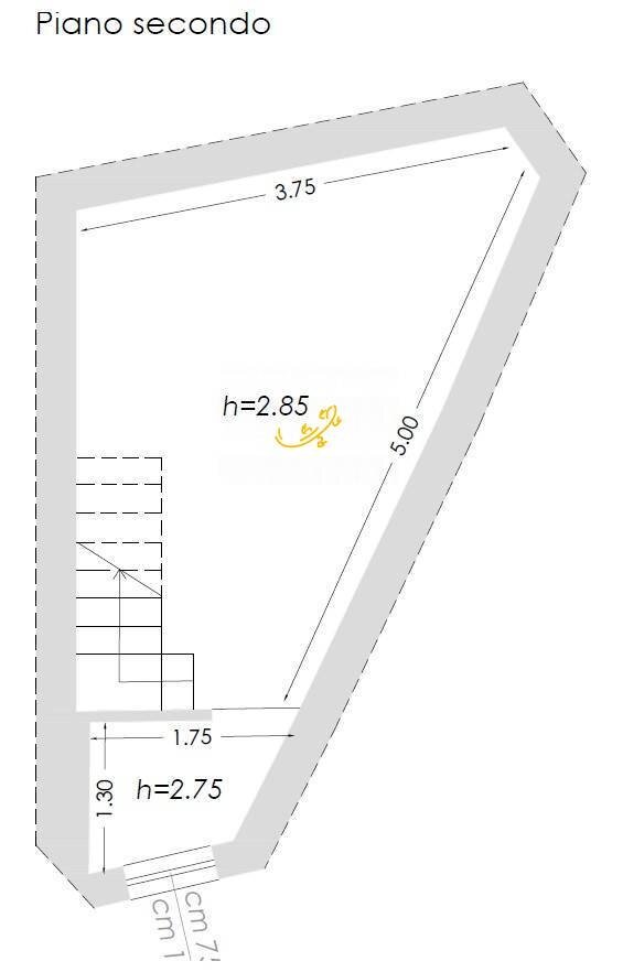 Foto 22 - Trilocale Chiasso Cristo, Monopoli - planimetria 1