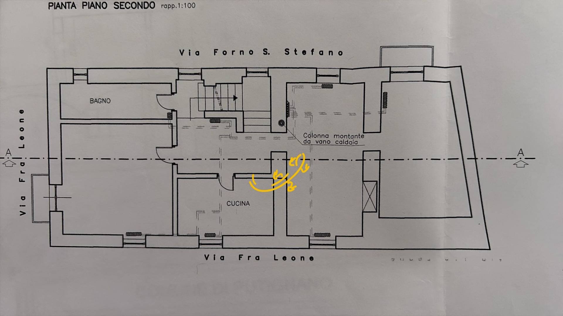 Foto 50 - Appartamento Via Forno Santo Stefano, Putignano - planimetria 1