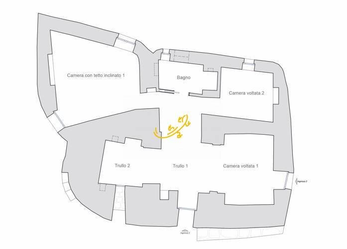 Foto 35 - Baita C.da Marchione, Castellana Grotte - floor plans 1