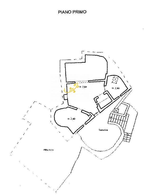 Piano primo - Baita C.da L'Assunta, Monopoli - planimetria 1