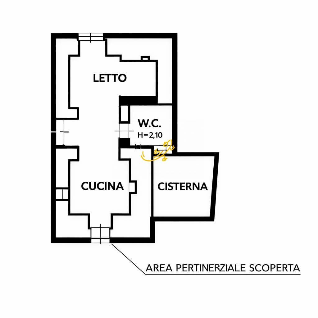 Foto 23 - Baita Contrada Monte del sale, Alberobello - planimetria 1