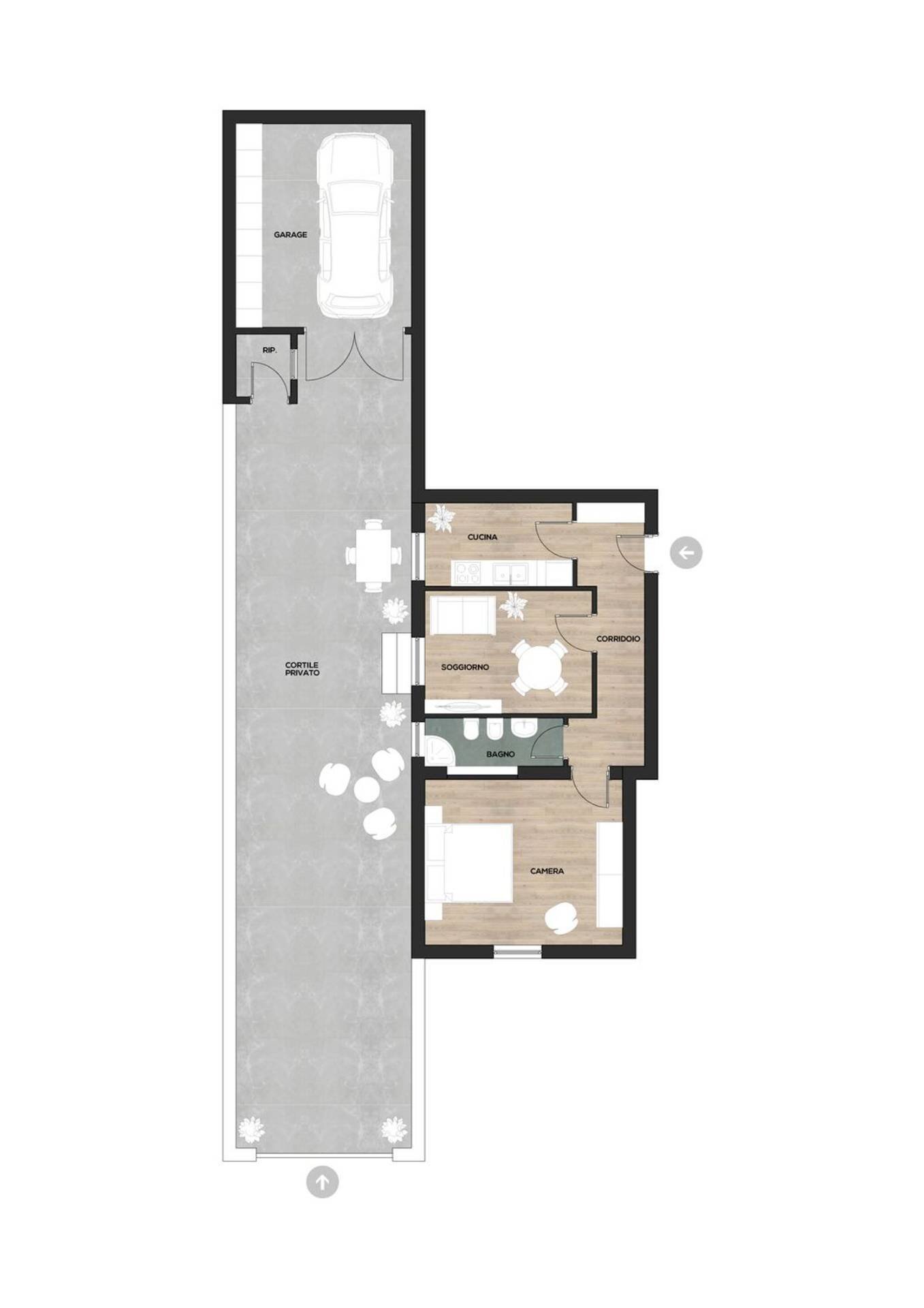 Foto 10 - Trilocale Via Giovanni Cimabue
 
4, Aprilia - planimetria 1