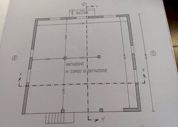 Pianta 2D - Terreno edificabile via Pietro Scotello, Tornimparte - foto 5