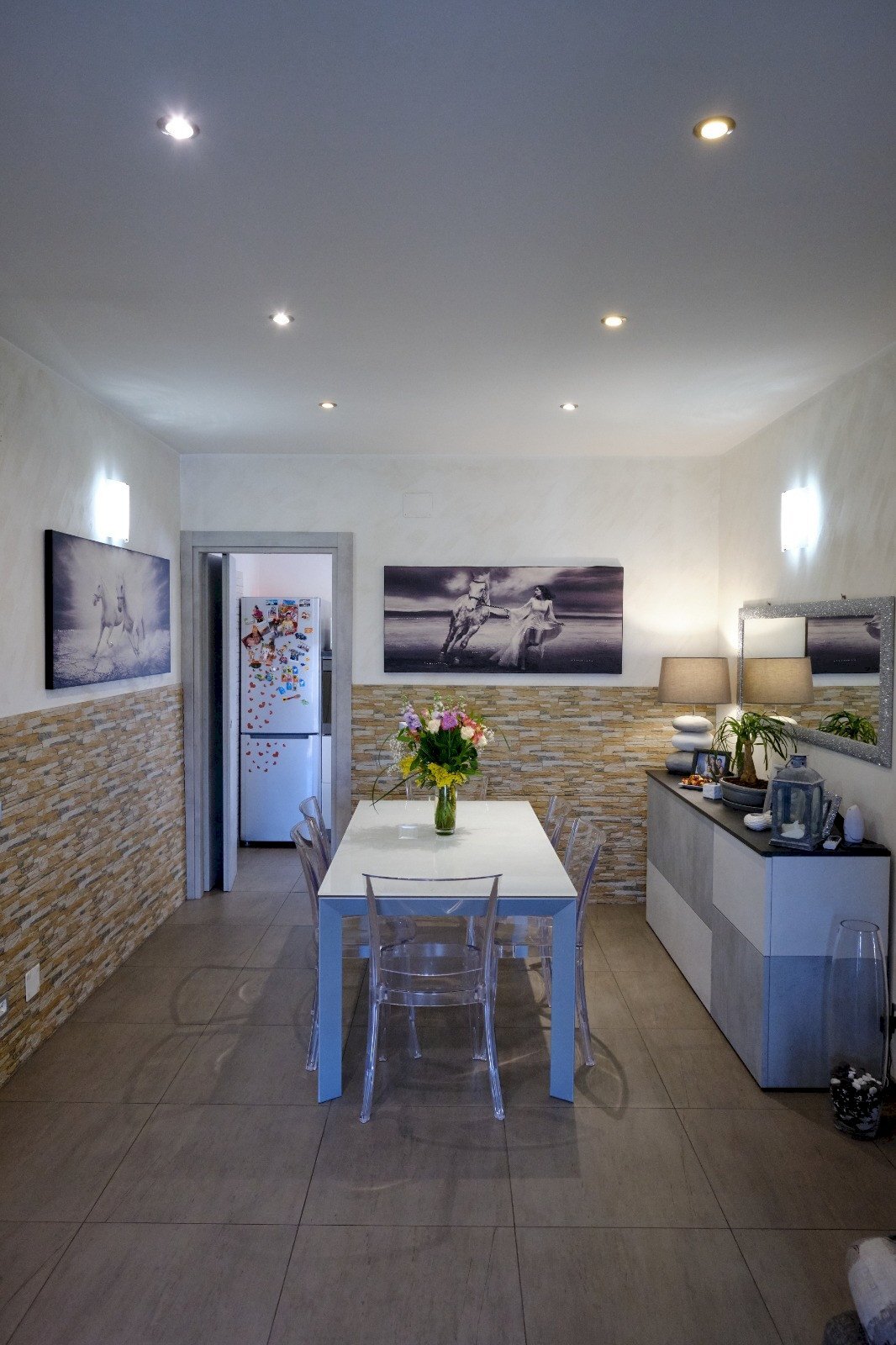 Sala da pranzo - Attico via del cinema, Anzio - foto 1