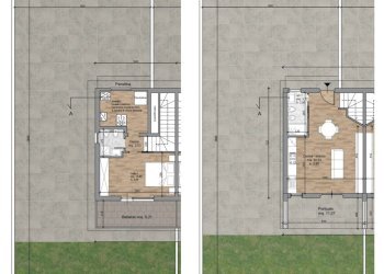 Pianta 2D - Villa a Schiera Lungomare Delle Sirene, Pomezia - foto 5