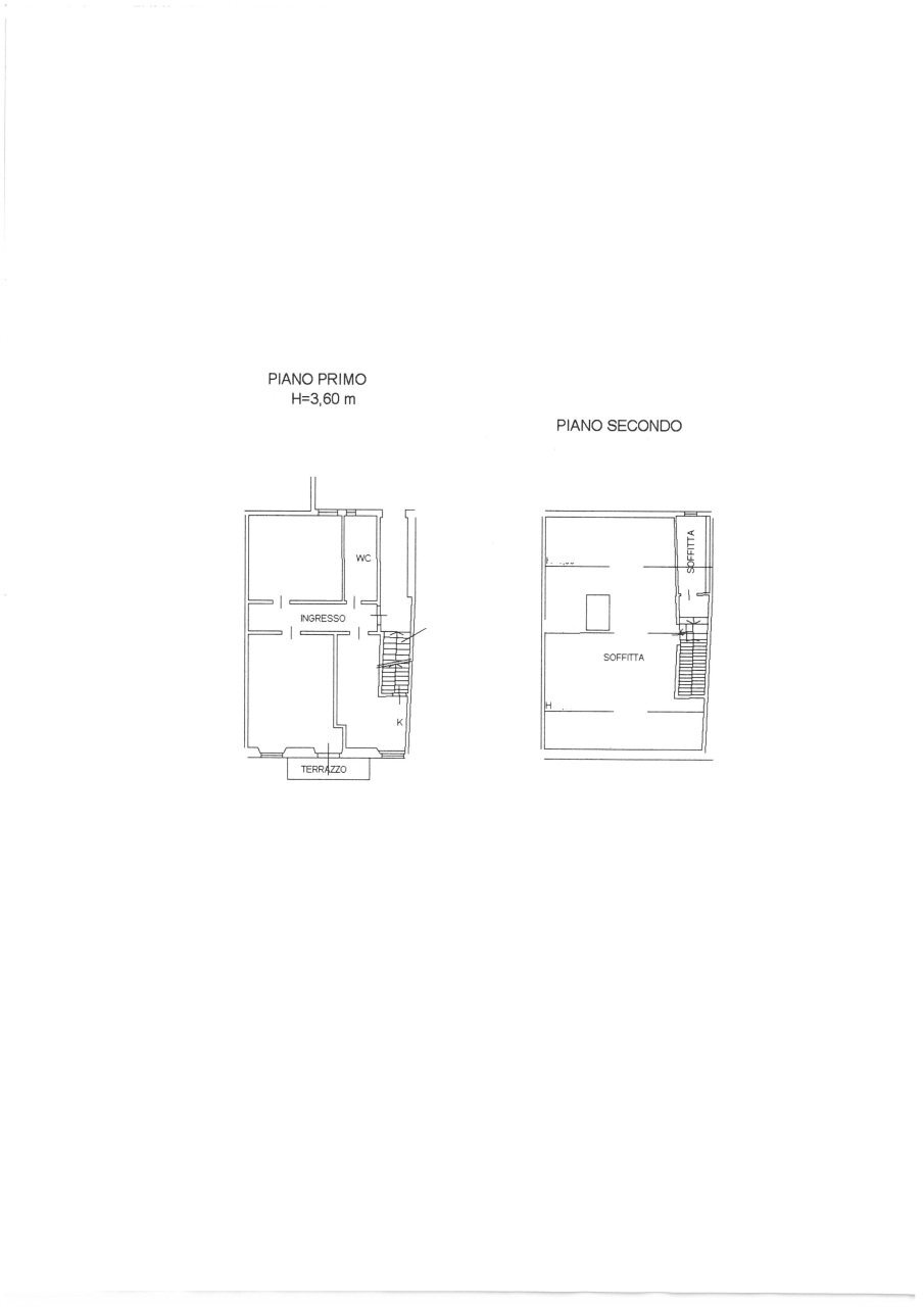 planimetria - Apartment Via Giovanni Amendola, Prato - floor plans 1