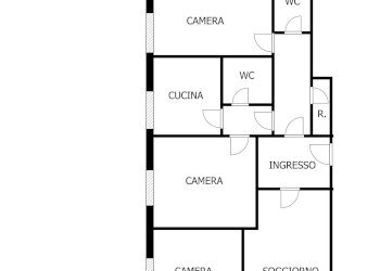 Planimetria - Appartamento Corso Giuseppe Garibaldi, Chiavari - foto 29