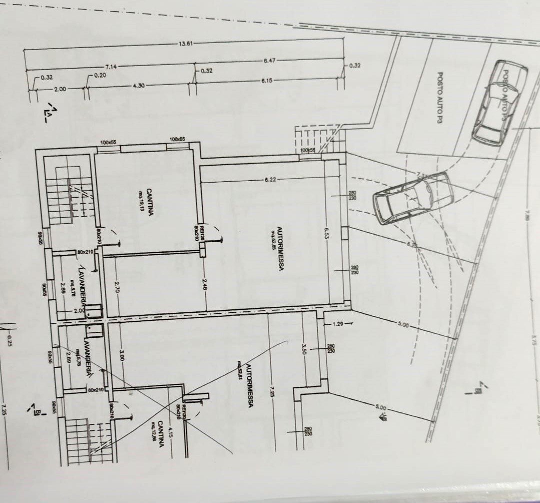 Porzione di casa Via Umberto Tonini, Modena - planimetria 1