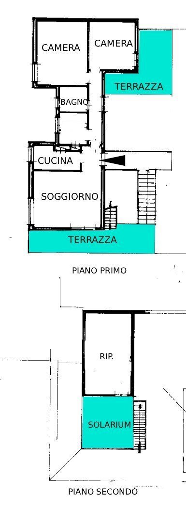 Appartamento Cervia - planimetria 1