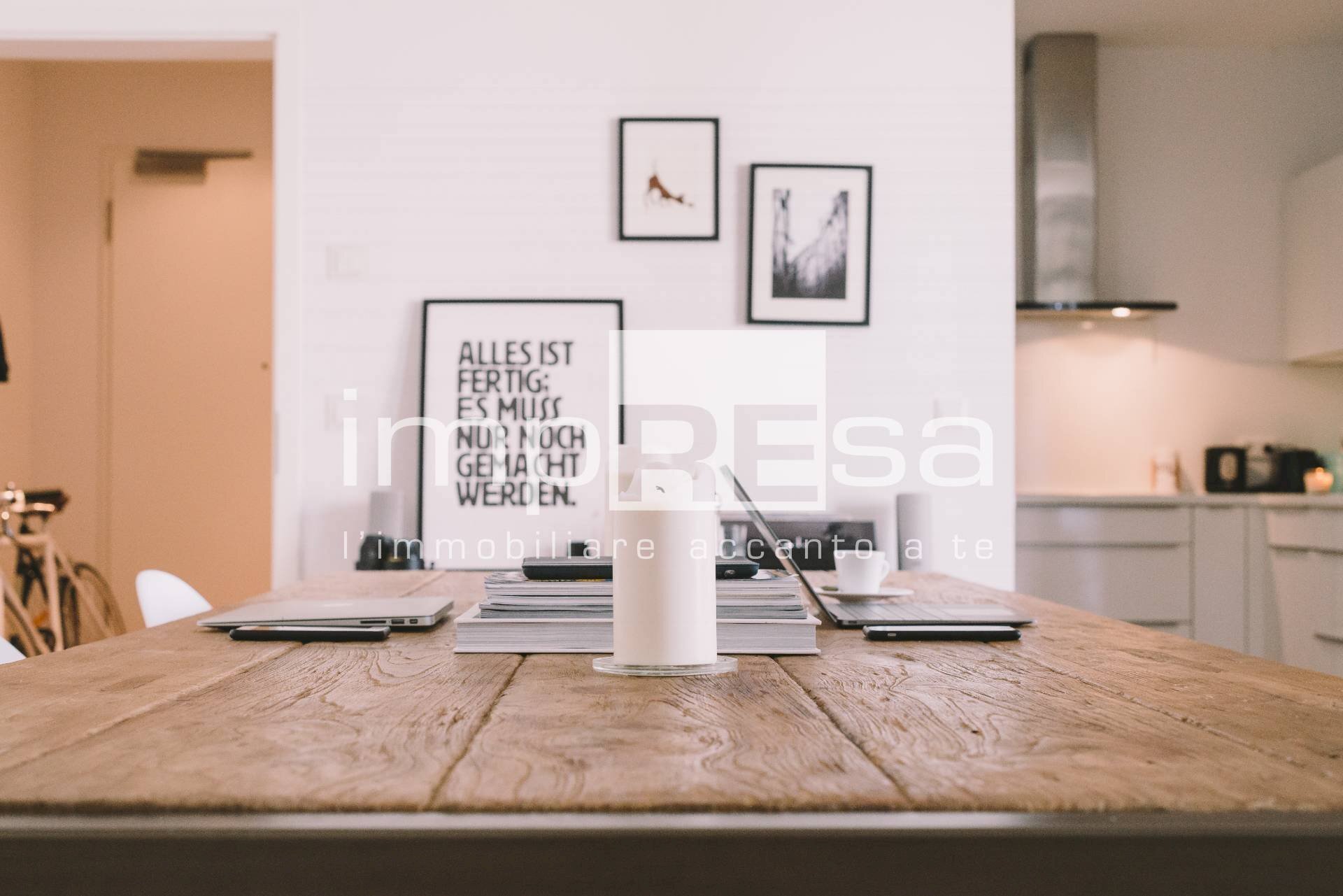 soggiorno cottura - Three-room apartment via della vittoria, Marcon - photo 2